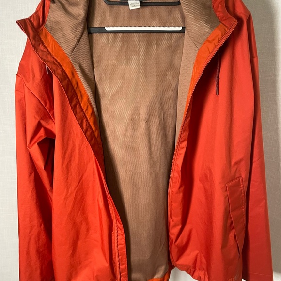 REI Women's Bold orange windbreaker - Picture 8 of 13